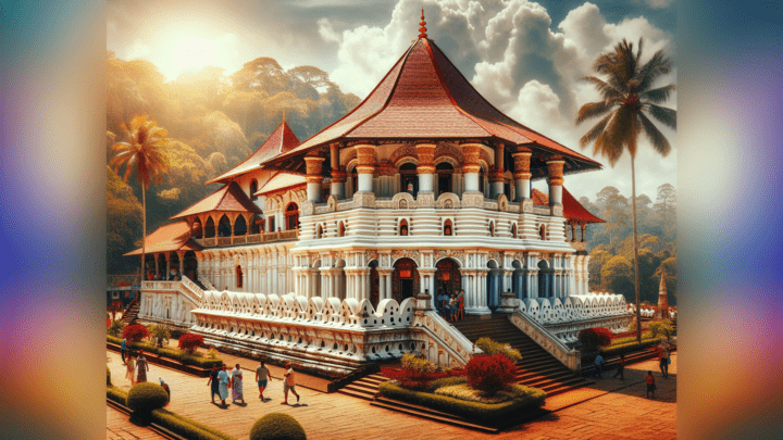 Besichtigung des Temple of the Tooth Relic in Kandy