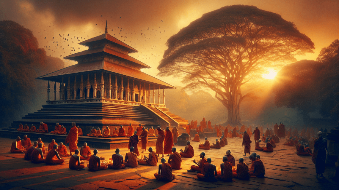 Besuch der Kalutara Bodhiya