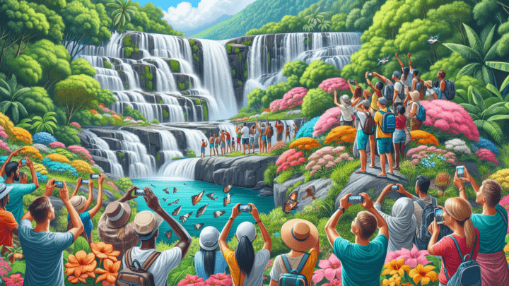 Besuch der Ramboda-Wasserfälle