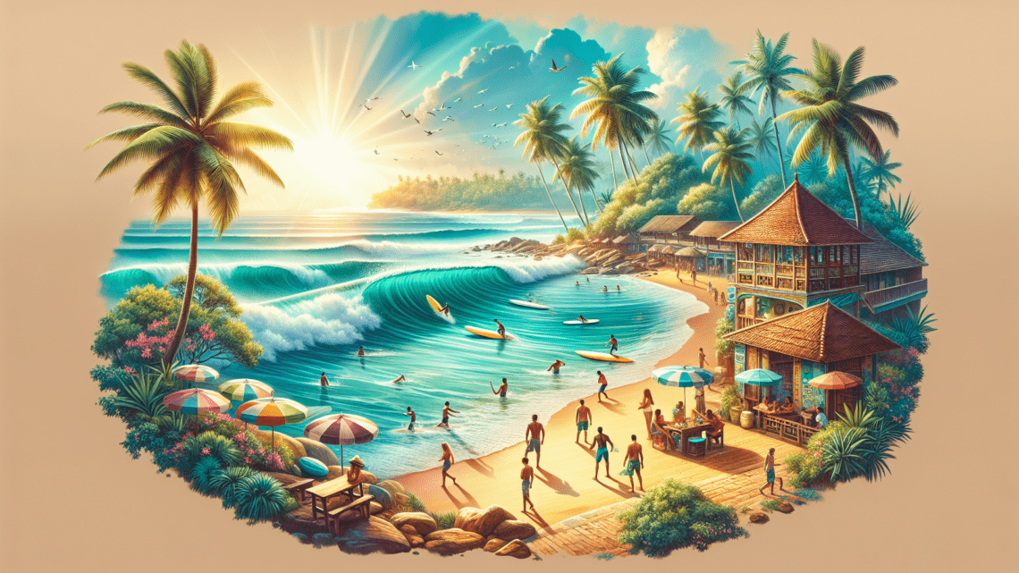 Besuch des Arugam Bay Point