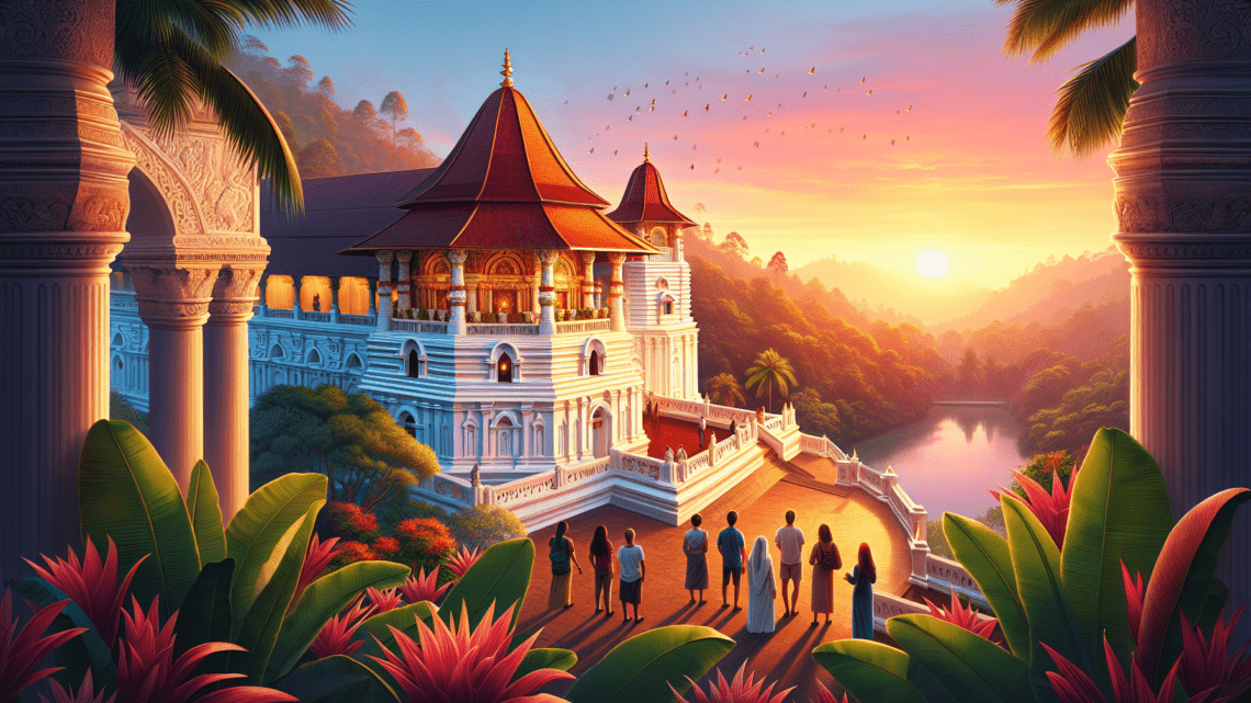 Besuch des Zahntempels in Kandy