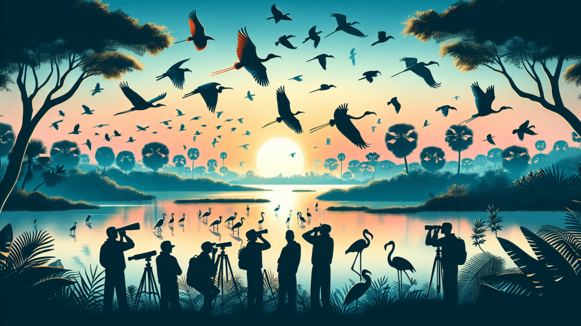 Vogelbeobachtung im Kumana-Nationalpark