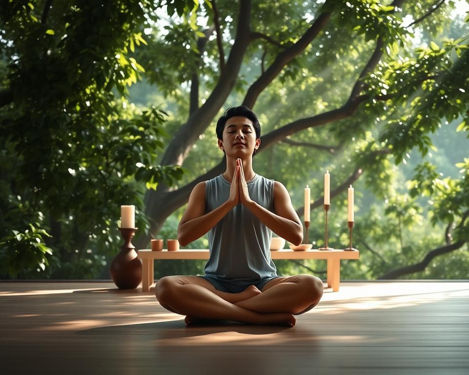 Namaste Achtsamkeit Meditation