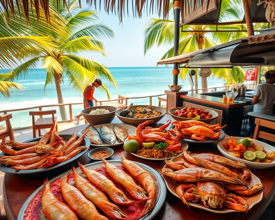 Seafood Hikkaduwa Kulinarische Spezialitäten