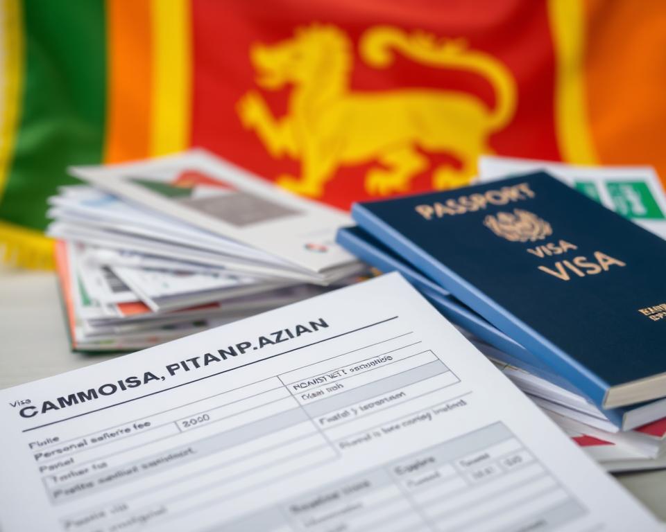Sri Lanka Visum Gebühren