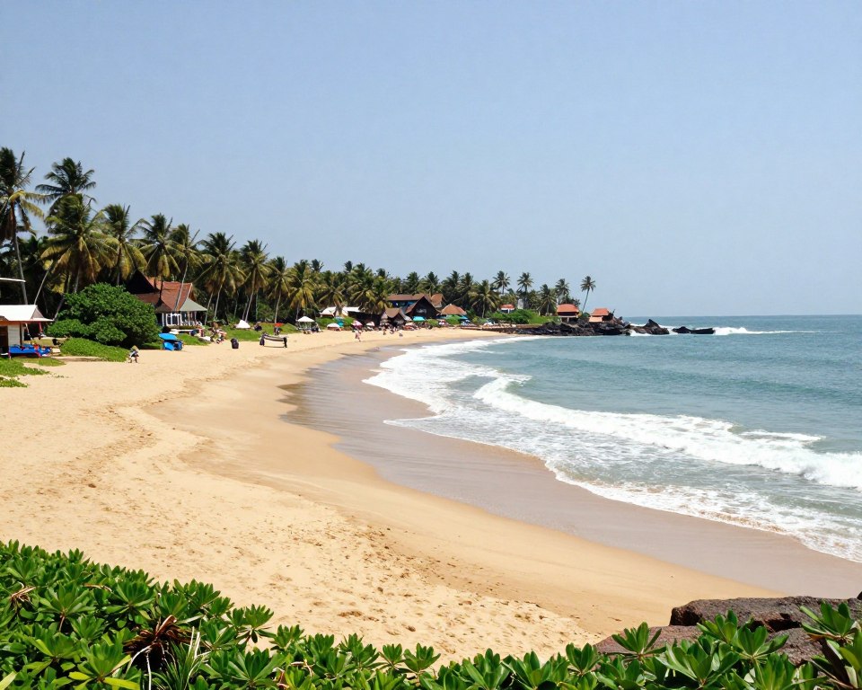 Negombo Strand Landschaft Negombo Strand Landschaft